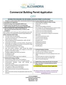 city of alexandria building permits|CITY OF ALEXANDRIA .